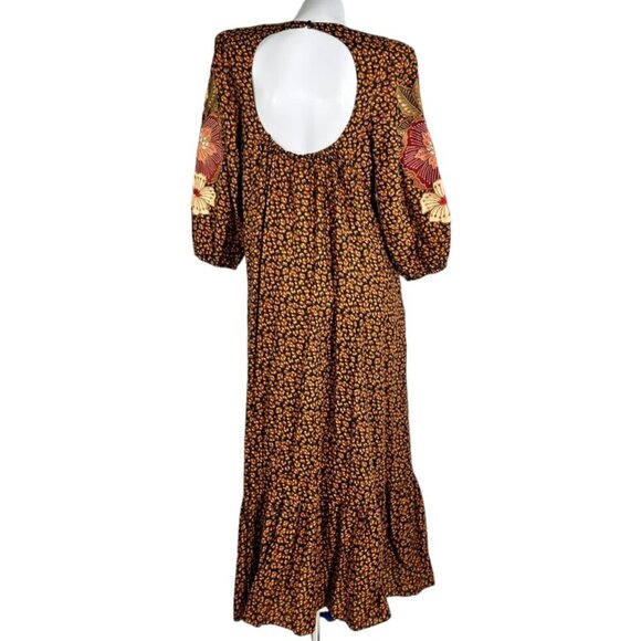 Farm Rio Embroidered Maxi Dress - Picture 5 of 11